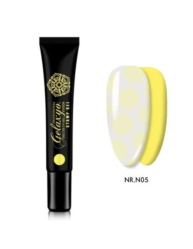 GELAXYO STAMP GEL N05 YELLOW NEON