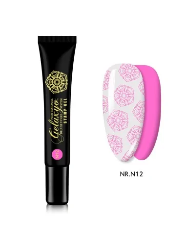 GELAXYO STAMP GEL N12 PINK NEON